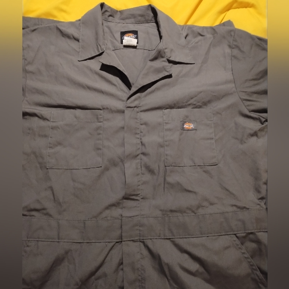 Dickies Charcoal Utility Coveralls XL